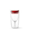 Vino2Go® with Red Deluxe Acrylic Lids